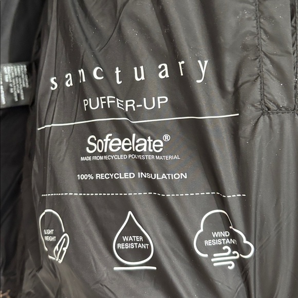 Sanctuary French Kitty Animal Print “Puffer-Up Jacket”’ with Hood - Picture 10 of 14